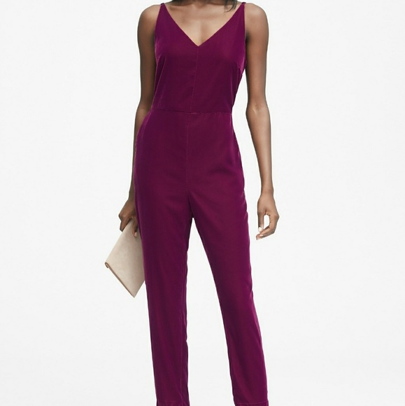 Banana Republic Pants - Banana Republic Velvet cropped jumpsuit